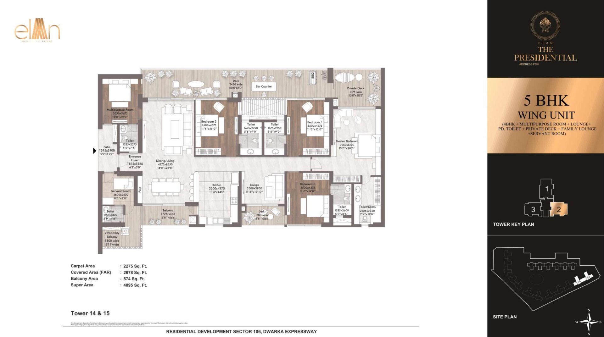 Elan the Presidential Floor Plan